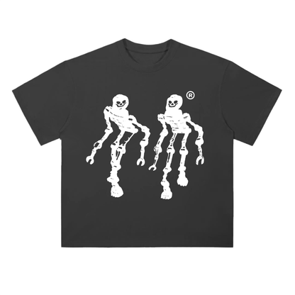 Heavyweight Drop Shoulder Cotton T-Shirt